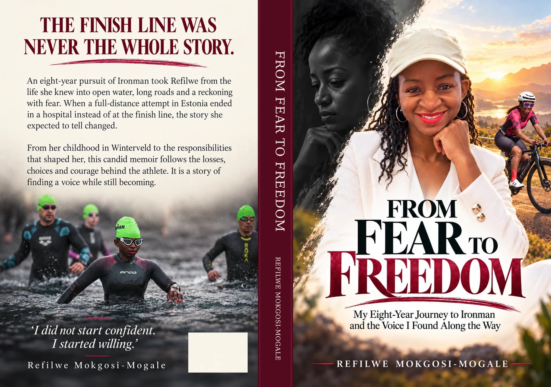 Original From Fear to Freedom cover artwork provided by the author