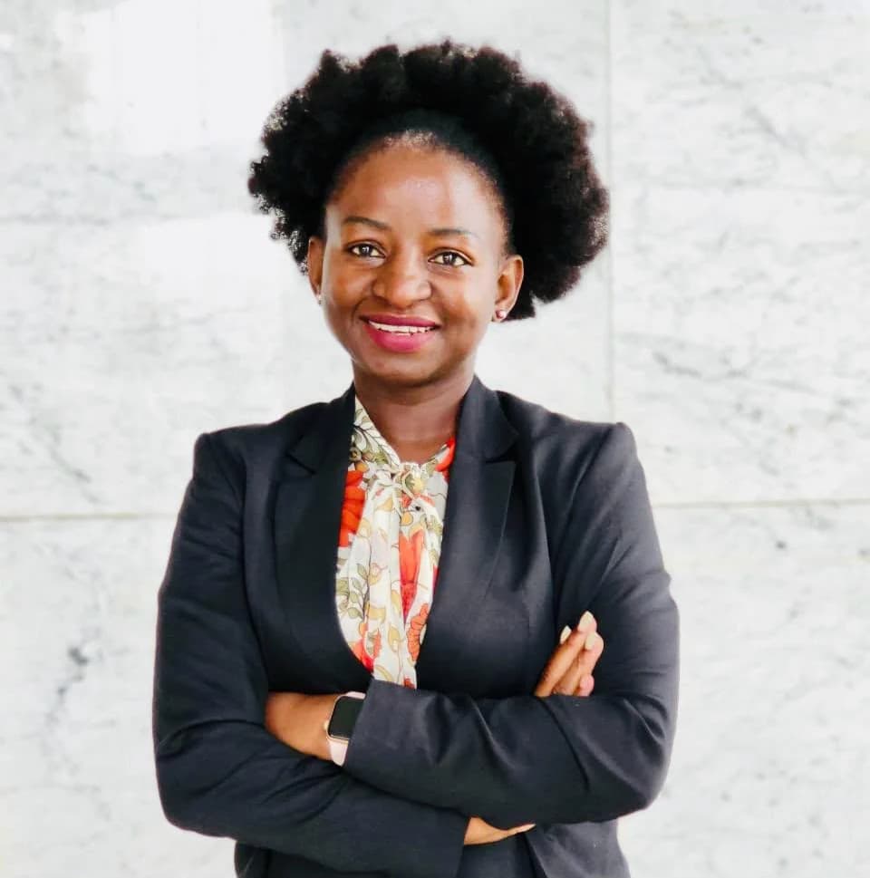 Refilwe at an event